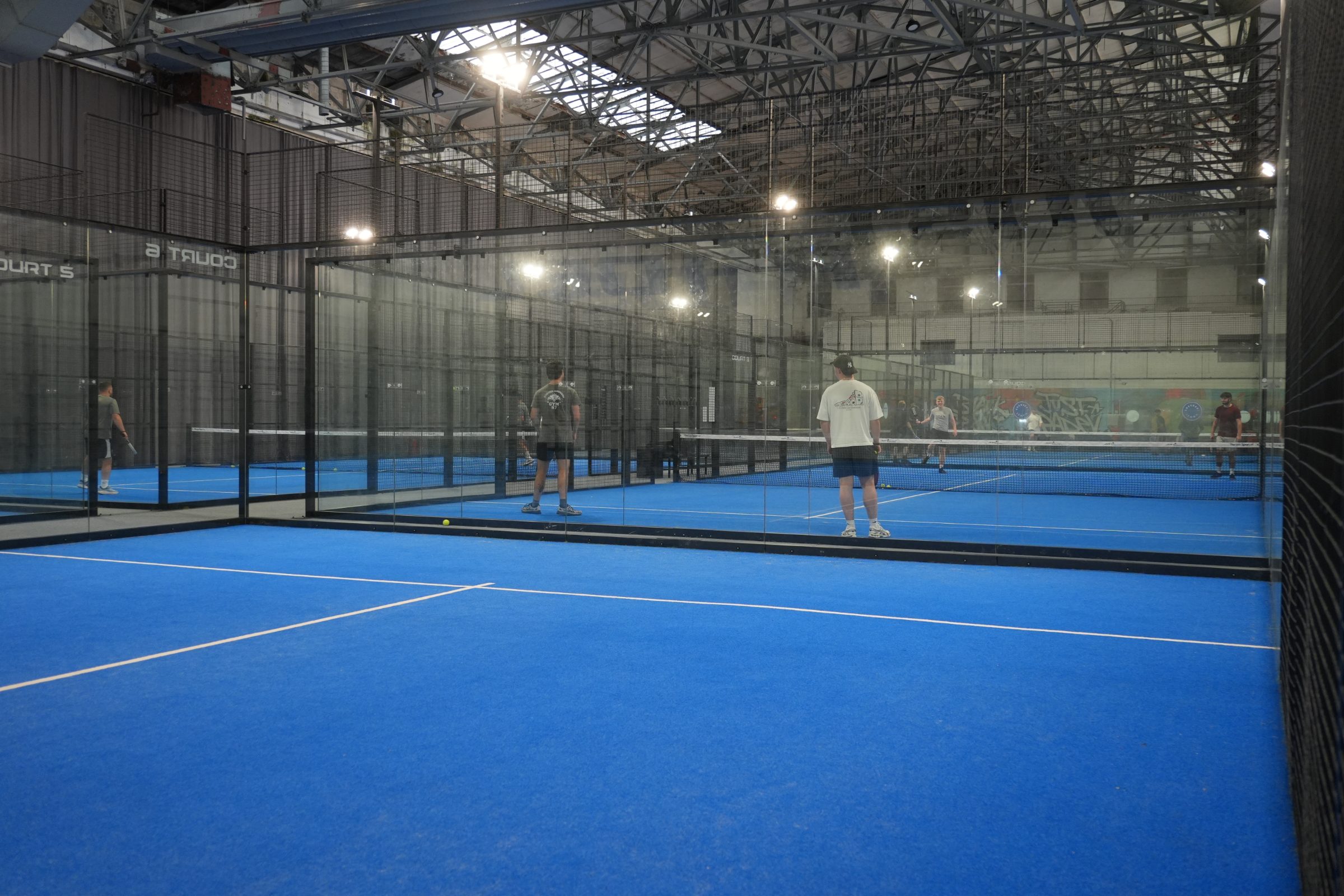Just Padel Blackpool indoor padel courts