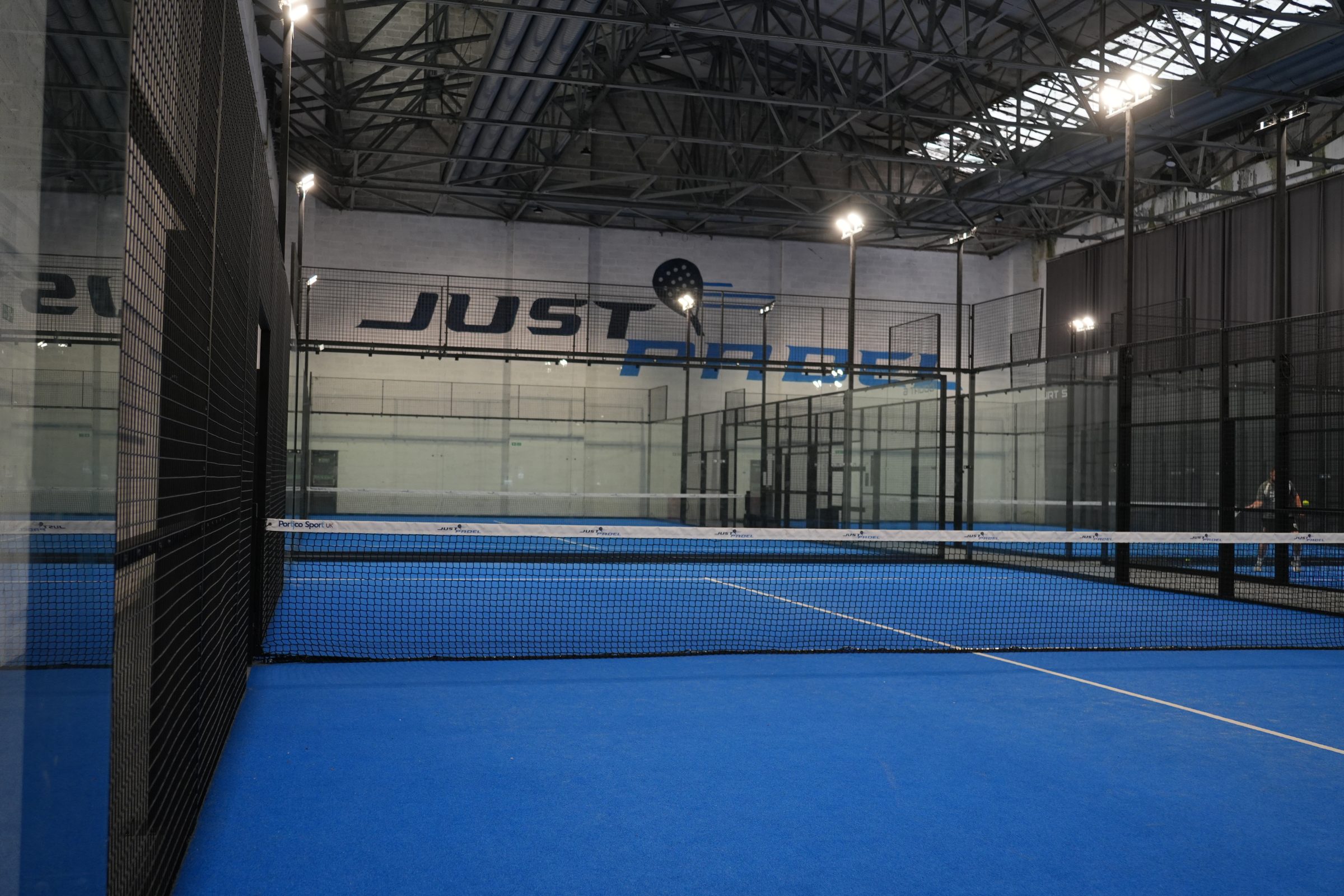 Just Padel Blackpool indoor padel courts